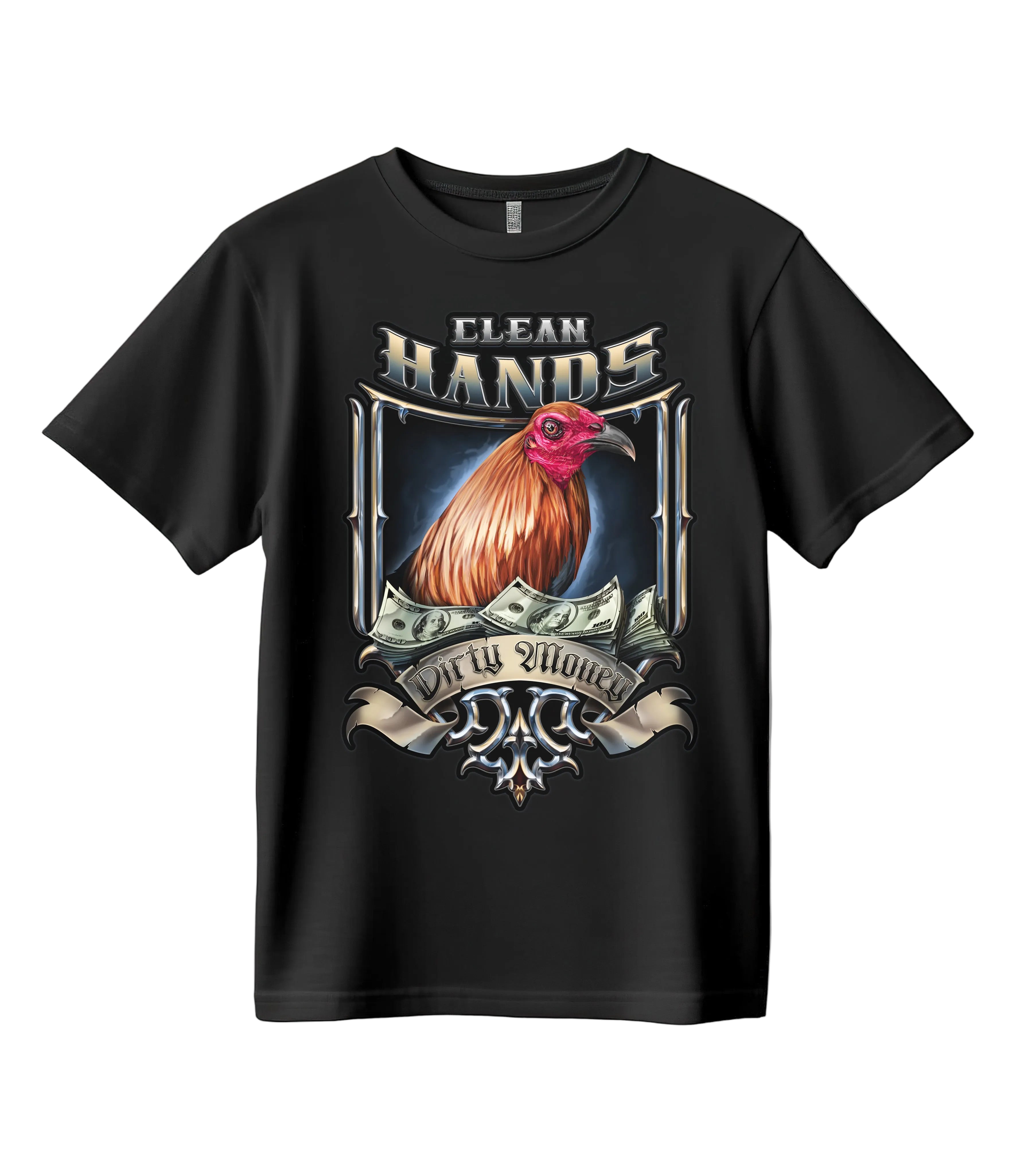 Clean Hands Dirty Money Tee